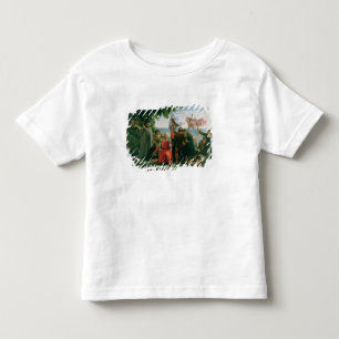 T-shirt Pour Les Tous Petits Premier atterrissage de Christophe Colomb dedans