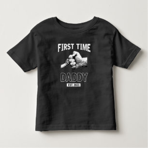 T-shirt Pour Les Tous Petits Premier Père Nouveau Papa 2021 Fête des pères papa