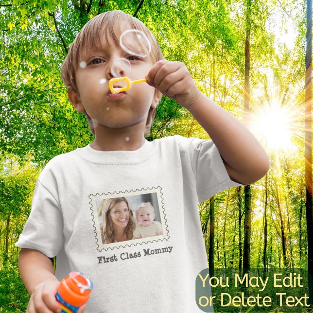 T-shirt Pour Les Tous Petits Première Classe Maman Meilleure Maman Jamais Photo (Créateur téléchargé)