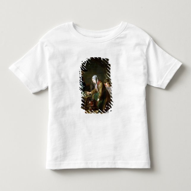 T-shirt Pour Les Tous Petits Préparation d'un repas (Devant)