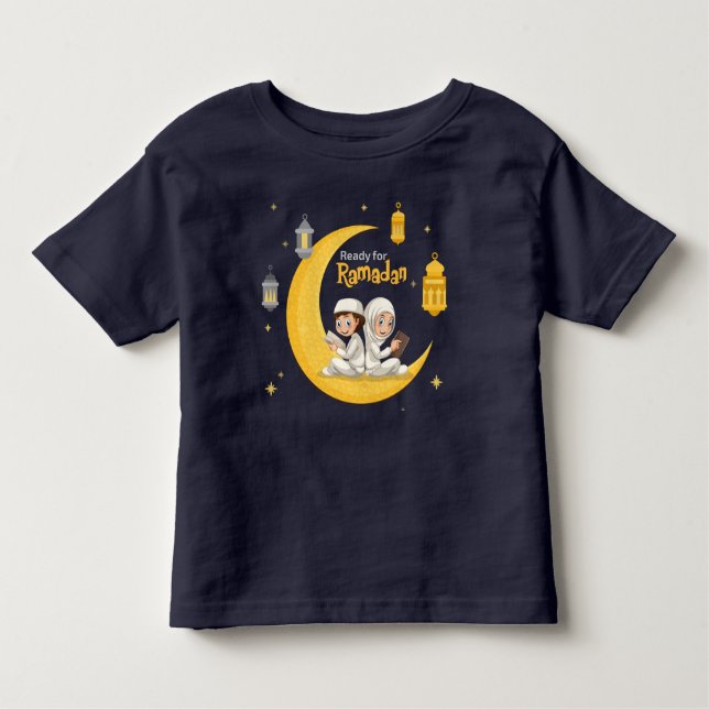 T-shirt Pour Les Tous Petits Préparez pour Ramadan (Devant)