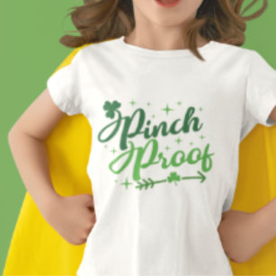 T-shirt Pour Les Tous Petits Preuve de pinch   St. Patrick's Day Mignonne T-shi