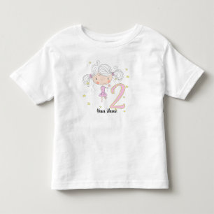 T-shirt Pour Les Tous Petits Princesse du 2e anniversaire