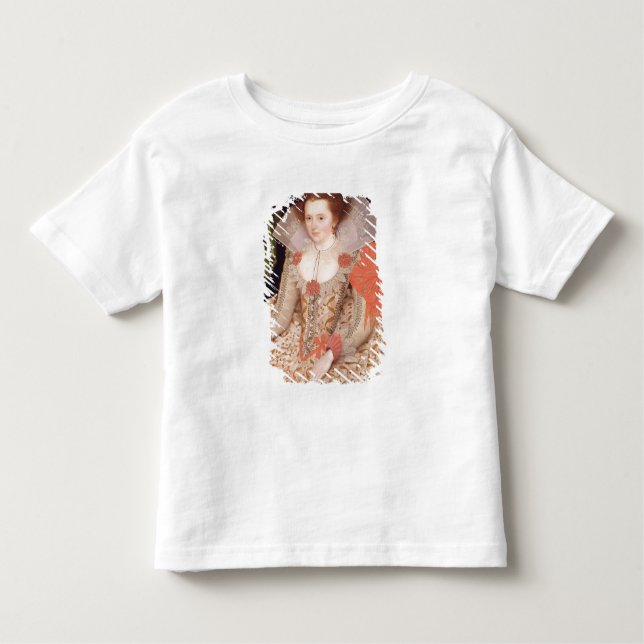 T-shirt Pour Les Tous Petits Princesse Elizabeth, fille de James I, 1612 (Devant)