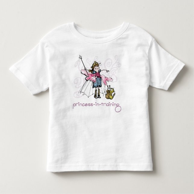 T-shirt Pour Les Tous Petits Princesse en formation (Devant)