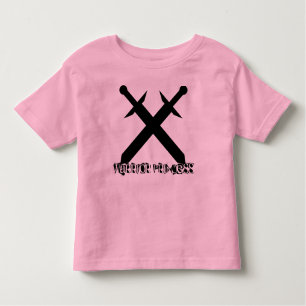 T-shirt Pour Les Tous Petits Princesse guerrière