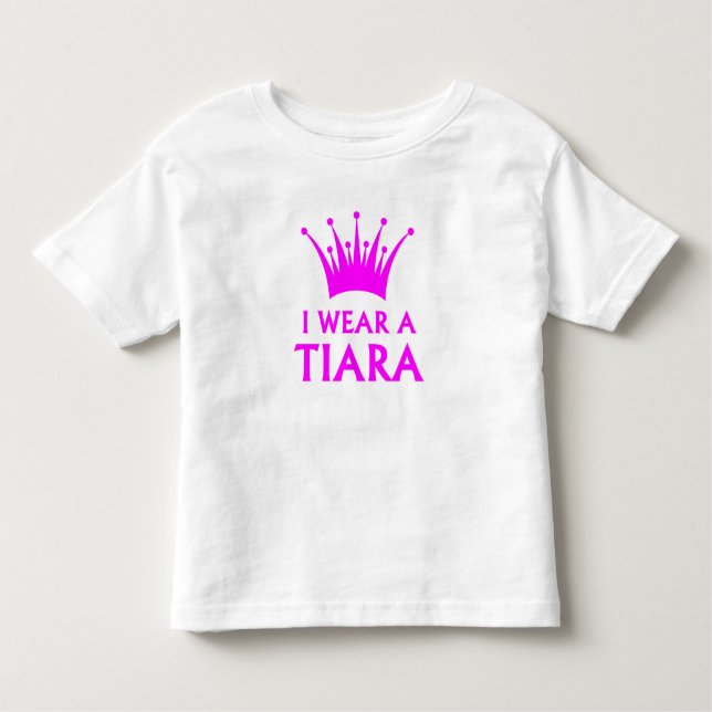 T-shirt Pour Les Tous Petits Princesse Pageant (Devant)