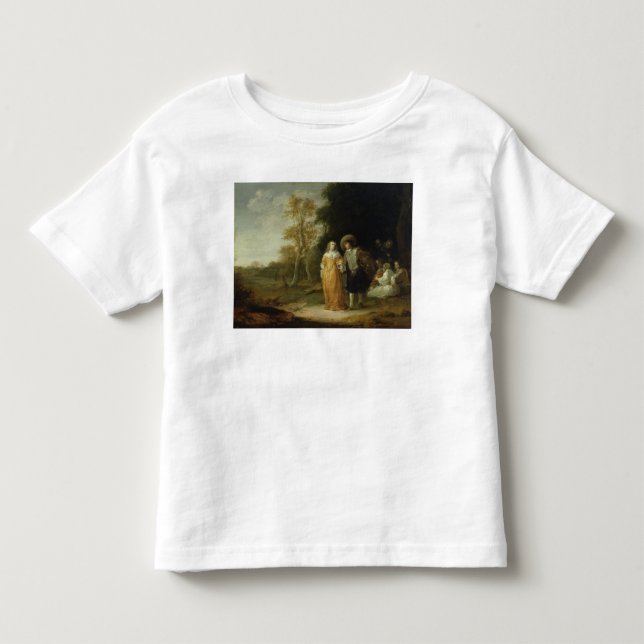 T-shirt Pour Les Tous Petits Prise d'une balade (Devant)
