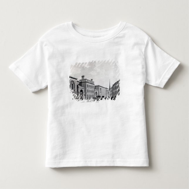 T-shirt Pour Les Tous Petits Prison de Newgate, 1799 (Devant)