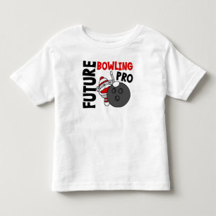 T-shirt Pour Les Tous Petits Pro singe de chaussette de futur bowling