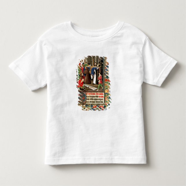 T-shirt Pour Les Tous Petits Procession funéraire avec des tombe-bêcheurs (Devant)