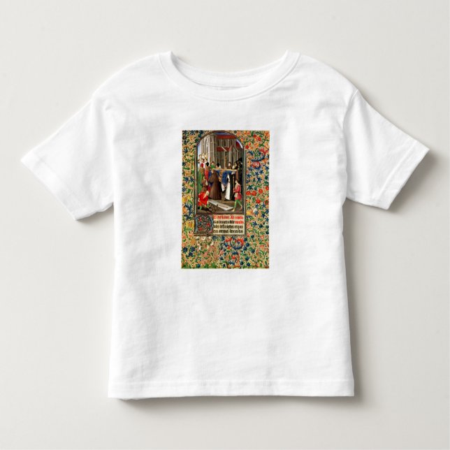 T-shirt Pour Les Tous Petits Procession funéraire avec des tombe-bêcheurs (Devant)