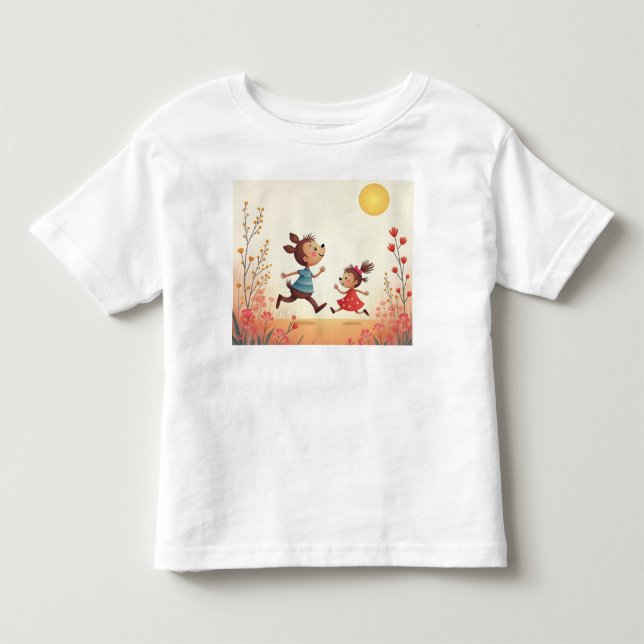 T-SHIRT POUR LES TOUS PETITS PRODUIT CREATIF (Devant)