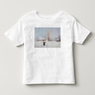 T-shirt Pour Les Tous Petits Promenade par la neige