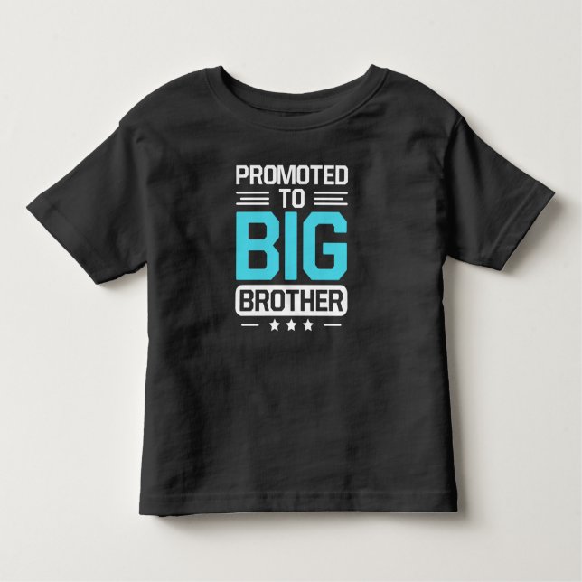 T-shirt Pour Les Tous Petits Promu à Big Brother (Devant)