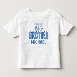 T-shirt Pour Les Tous Petits Promu à Big Brother Boy Cute Modern