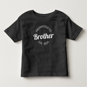 T-shirt Pour Les Tous Petits Promu À Frère Est. 2024 I