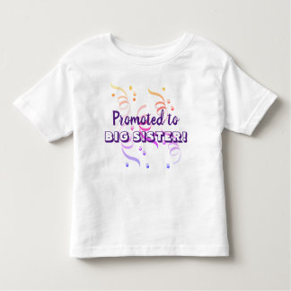 T-shirt Pour Les Tous Petits Promu à la grande soeur