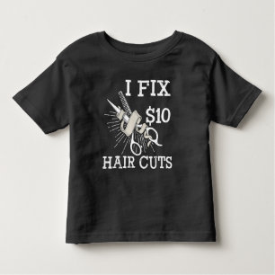 T-shirt Pour Les Tous Petits Propriétaire de salon de cadeau de coiffeur de