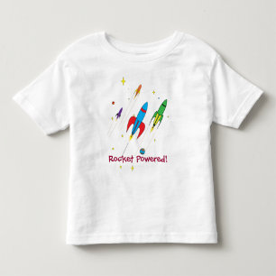 T-shirt Pour Les Tous Petits Propulsé par fusée !