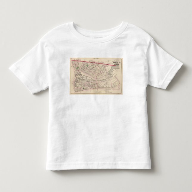 T-shirt Pour Les Tous Petits Providence Île de Rhode (Devant)