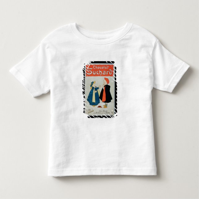 T-shirt Pour Les Tous Petits Publicité par affichage "chocolat de Suchard" (Devant)
