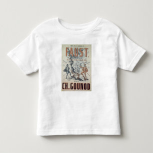 T-shirt Pour Les Tous Petits Publicité par affichage 'Faust