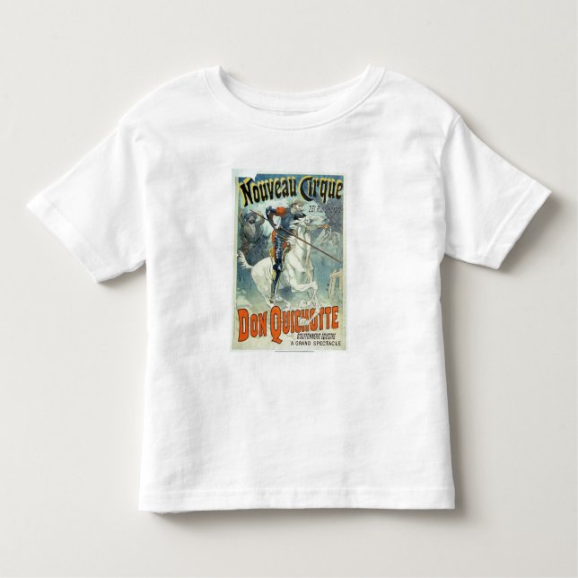 T-shirt Pour Les Tous Petits Publicité pour "Don don Quichotte, nouveau (Devant)