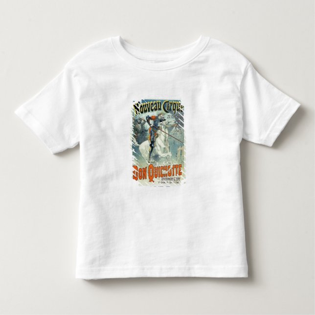 T-shirt Pour Les Tous Petits Publicité pour "Don don Quichotte, nouveau (Devant)