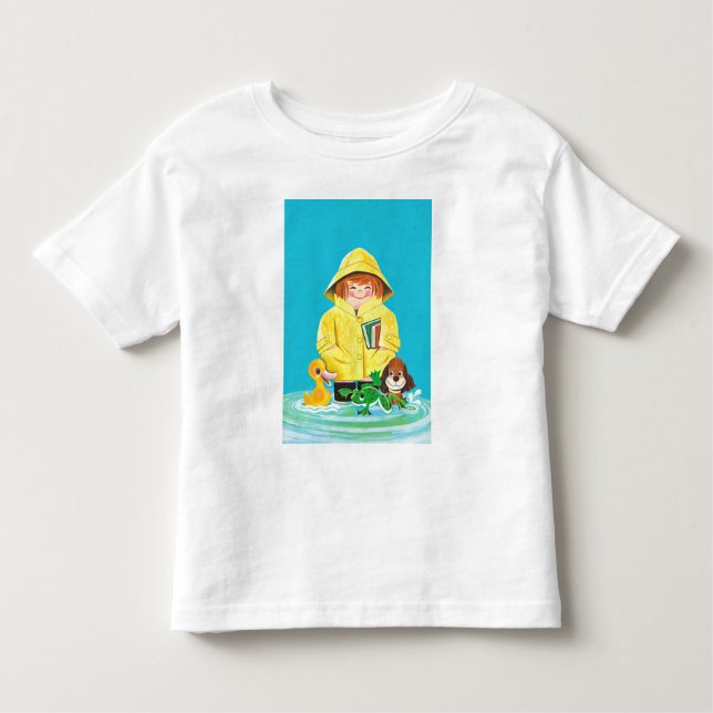 T-shirt Pour Les Tous Petits Puddles of Fun (Devant)