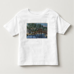 T-shirt Pour Les Tous Petits Pueblo, le Colorado - péniche et rustique