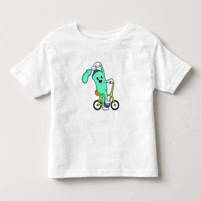 T-shirt Pour Les Tous Petits Pulvériser la boîte à vélo (Devant)