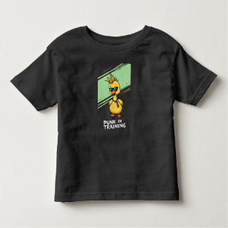 T-shirt Pour Les Tous Petits Punk in Training – Cute Punk Duck CartoonT-Shirt