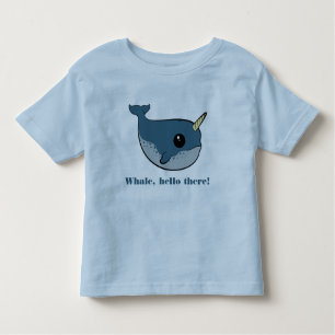T-shirt Pour Les Tous Petits Punny Narwhal