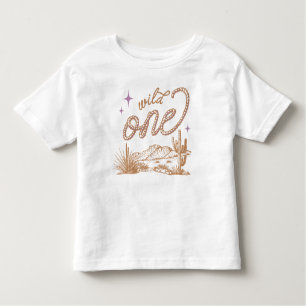 T-shirt Pour Les Tous Petits Purple Cowgirl Premier Tee - shirt d'anniversaire