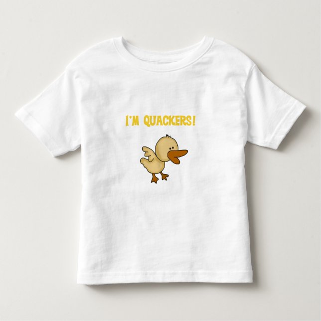 T-shirt Pour Les Tous Petits Quackers (Devant)