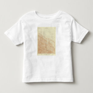 T-shirt Pour Les Tous Petits Quadrilatère de San Antonio montrant la crevasse