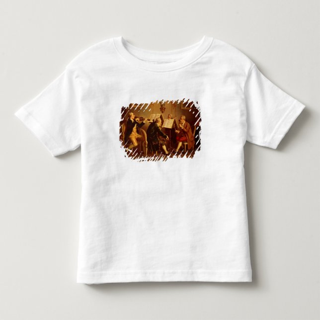 T-shirt Pour Les Tous Petits Quartet de ficelle (Devant)