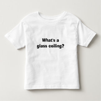 T-shirt Pour Les Tous Petits Quel est un plafond en verre ?