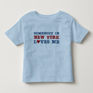T-shirt Pour Les Tous Petits Quelqu'un à New York m'aime