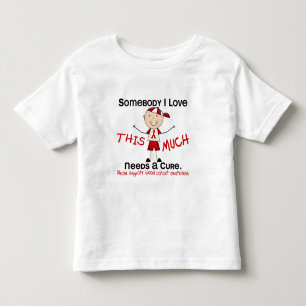 T-shirt Pour Les Tous Petits Quelqu'un que j'aime - Cancer du Sang (Garçon)