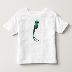 T-shirt Pour Les Tous Petits Quetzal resplendissant de Birdorable