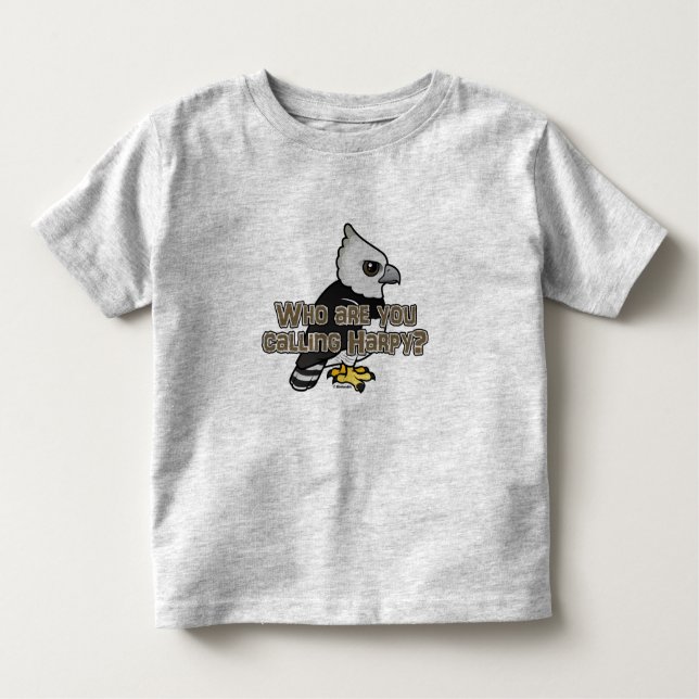 T-shirt Pour Les Tous Petits Qui êtes-vous appelle la harpie ? (Devant)