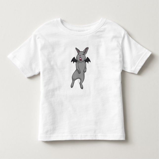 T-shirt Pour Les Tous Petits Rabbit avec aile chauve-souris (Devant)