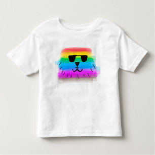 T-shirt Pour Les Tous Petits Rainbow Dawg été hokiday