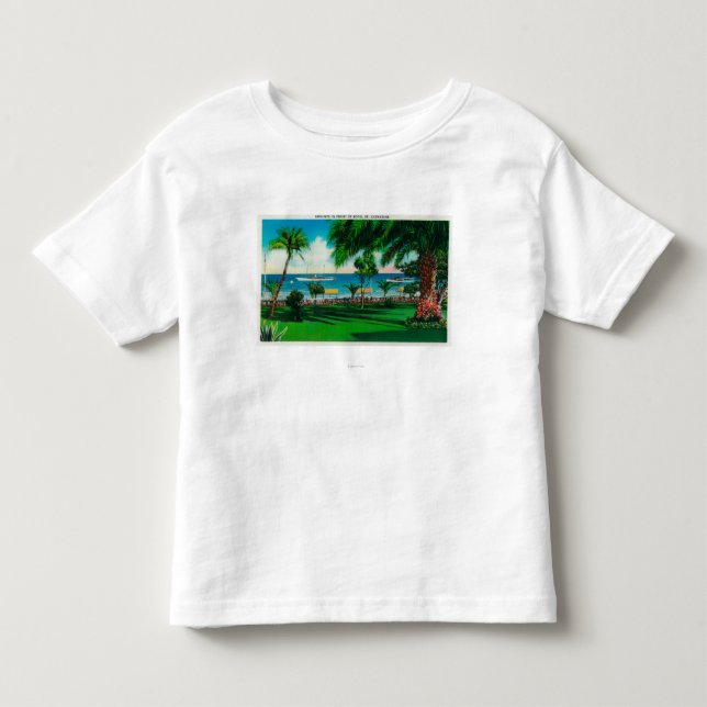 T-shirt Pour Les Tous Petits Raisons devant St Catherine d'hôtel (Devant)
