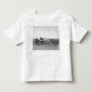 T-shirt Pour Les Tous Petits Ranch occidental en photographie du Dakota du Sud