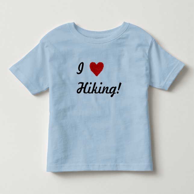 T-shirt Pour Les Tous Petits Randonnée IHEART (Devant)