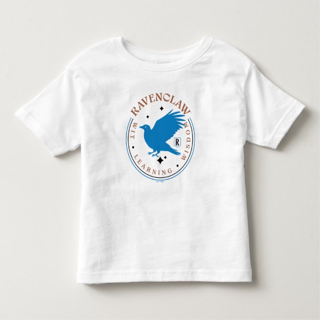 T-shirt Pour Les Tous Petits RAVENCLAW™ Blue Eagle House Pride Badge (Devant)