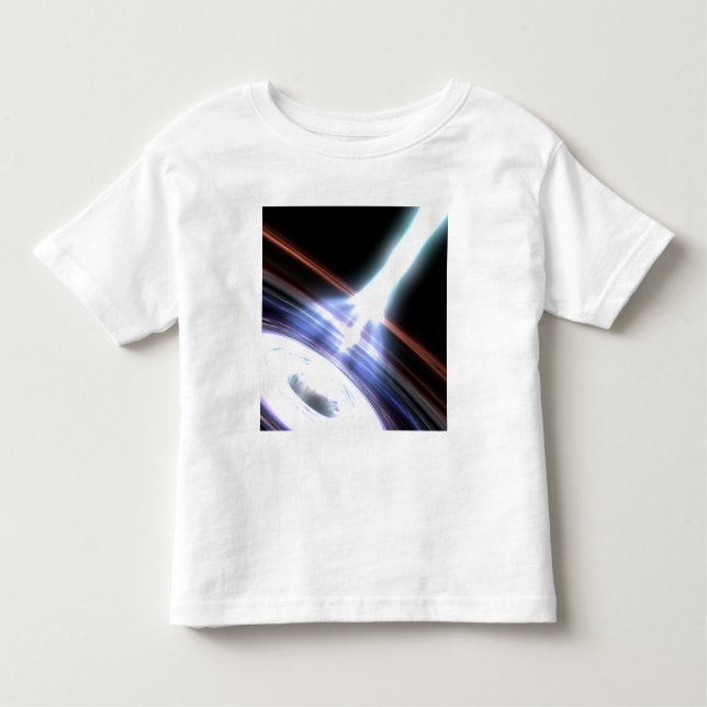 T-shirt Pour Les Tous Petits Rayons gamma en noyaux galactiques 2 (Devant)